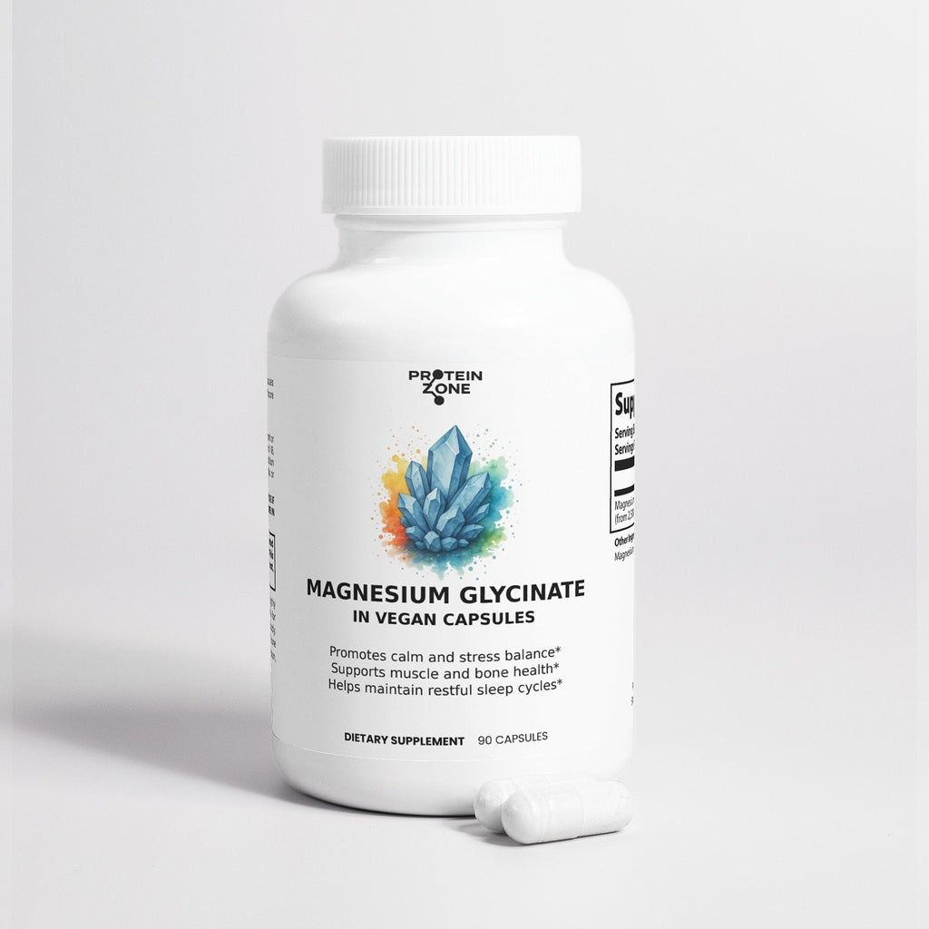 Magnesium Glycinate | High-Absorption Muscle & Sleep Support